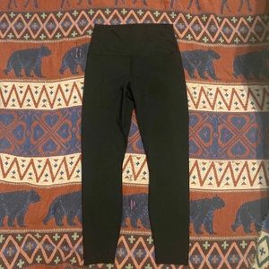 90 degree by reflex women’s black leggings cropped